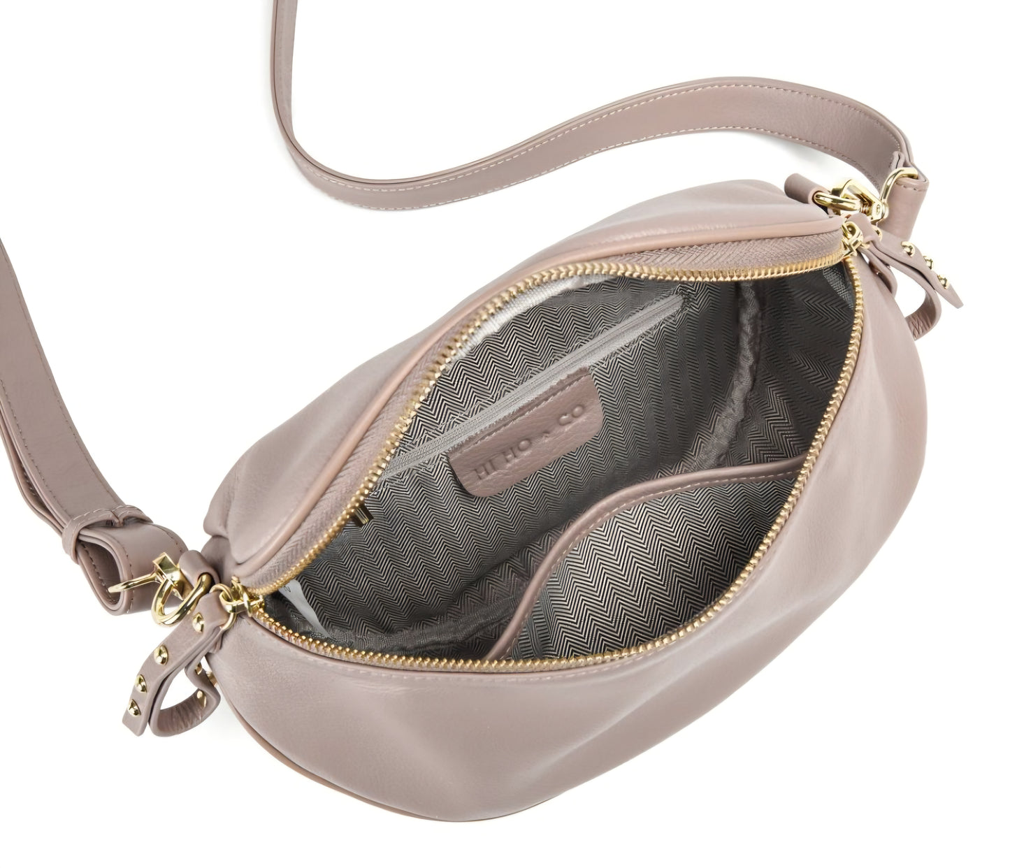 Sand Soft Leather Crossbody Bag | Coolum Florist | Elsie and Oak