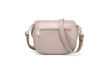 Sand Soft Leather Crossbody Bag | Coolum Florist | Elsie and Oak