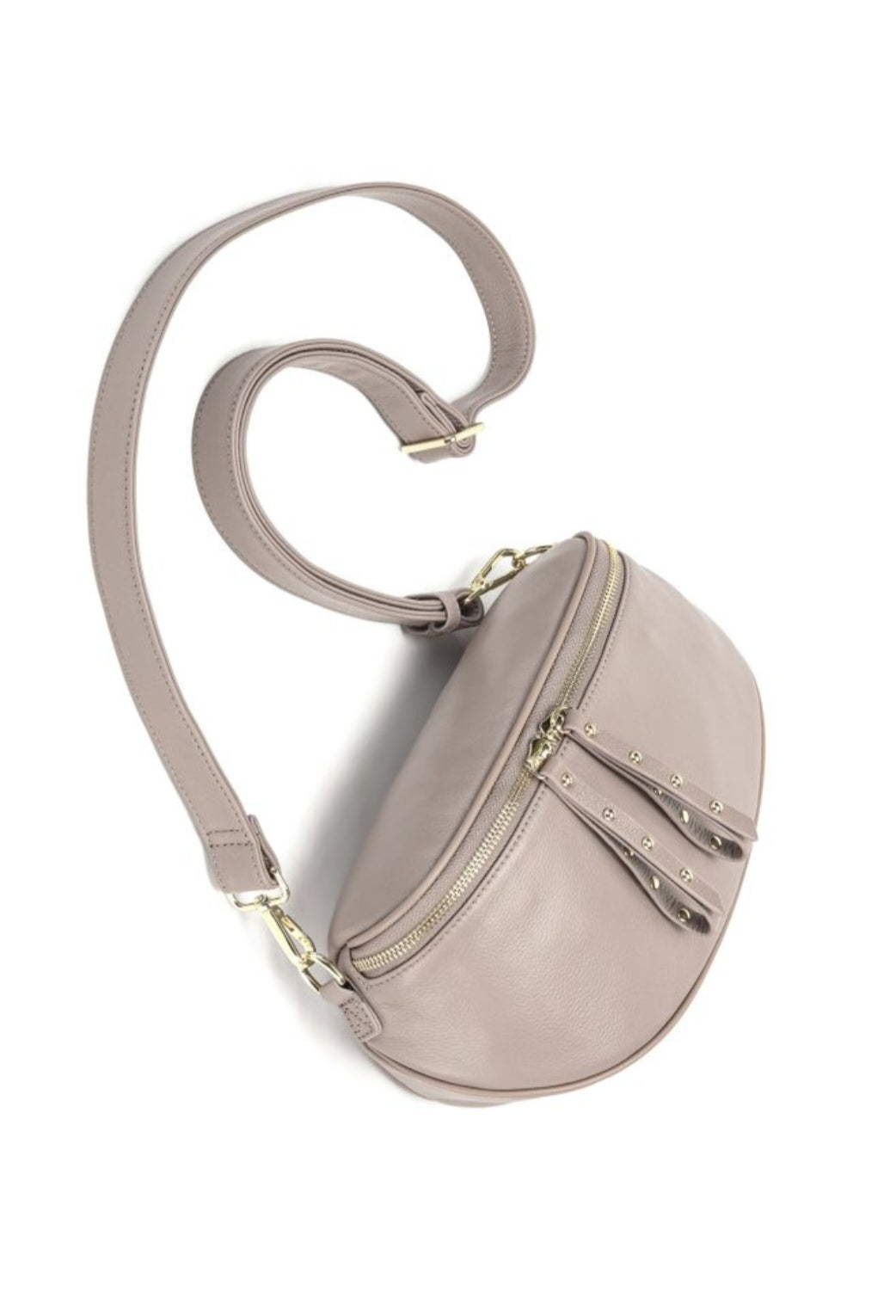 Sand Soft Leather Crossbody Bag | Coolum Florist | Elsie and Oak