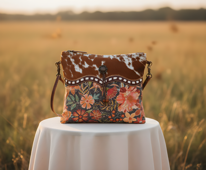 Crossbody Bag | Leather | Cowhide | Canvas