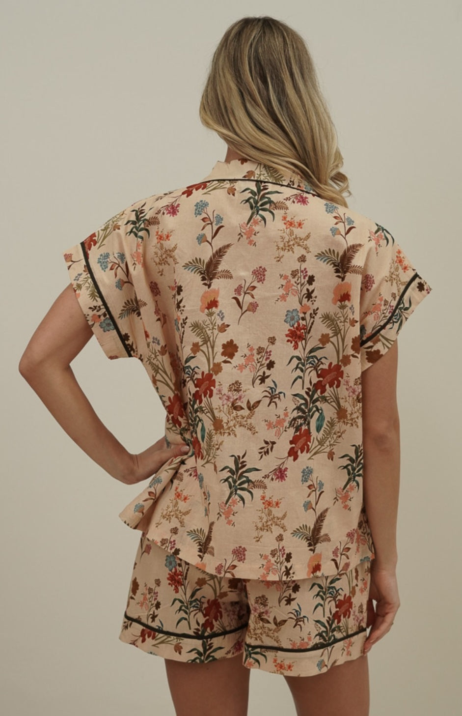 Pyjamas | 100% Cotton | short sleeve | Coolum Florist