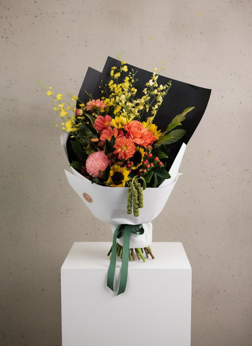 Good Morning | Bright Seasonal Flowers