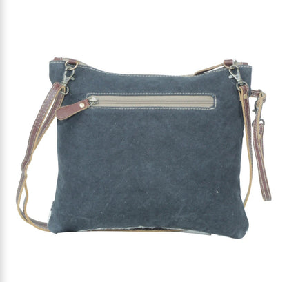 Crossbody Bag | Rug, Leather Canvas