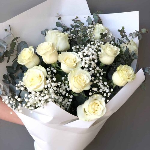 Sympathy Flowers | Elsie and Oak | Coolum Florist | Same Day Flower Delivery Sunshine Coast